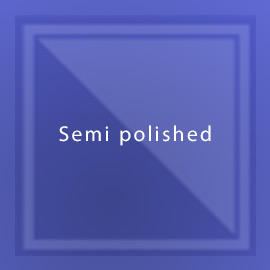 Semi-polished